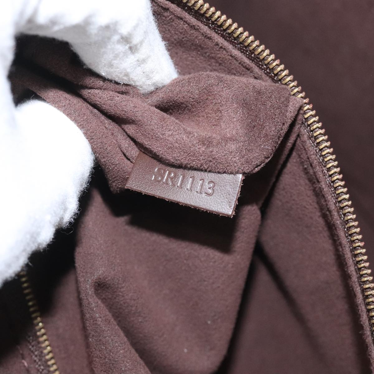 Louis Vuitton Marylebone Brown Canvas Handbag (Pre-Owned)