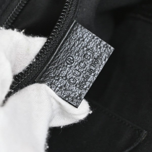 Gucci Front Pocket Messenger Gg Canvas Black Canvas Crossbody Bag Bag (Pre-Owned)