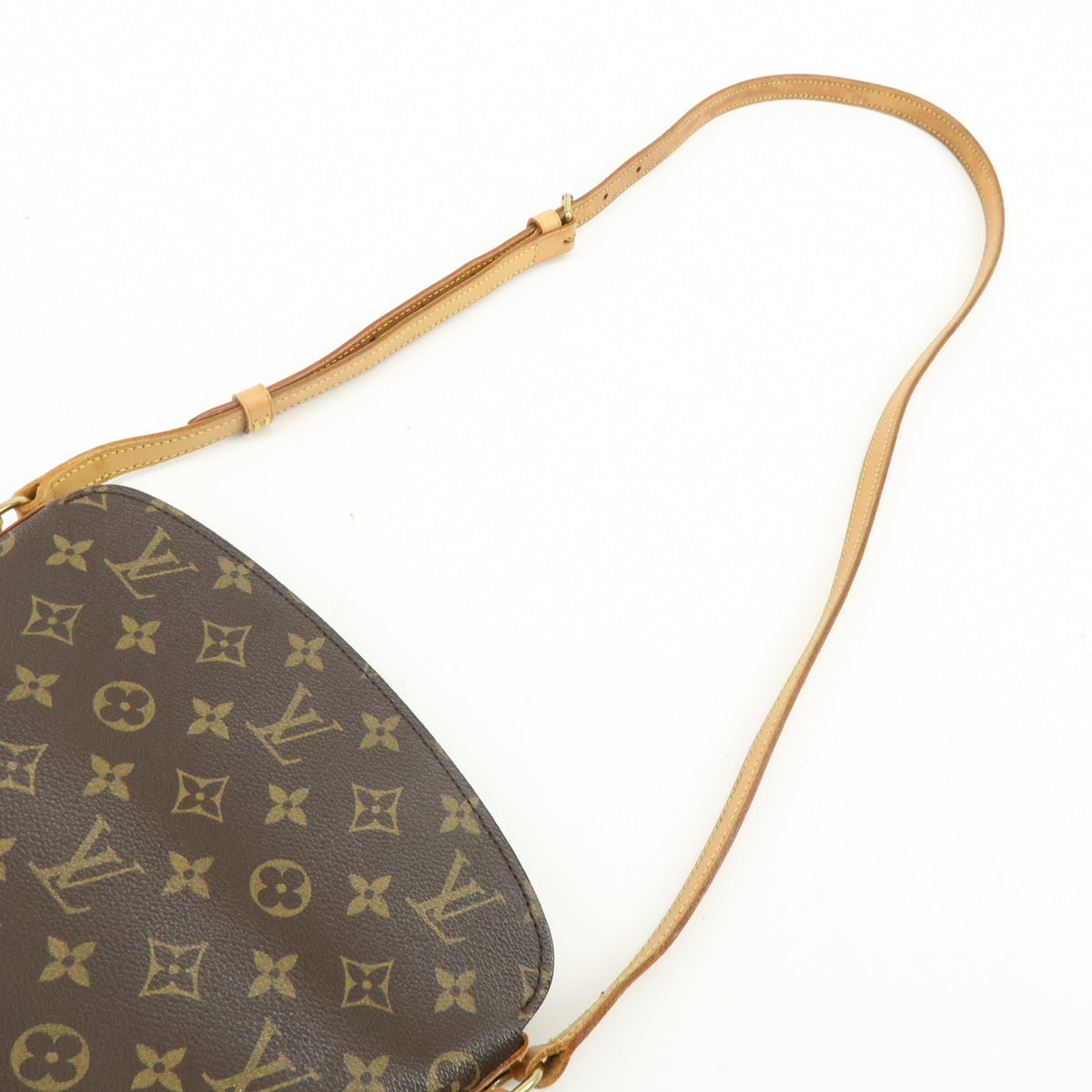 Louis Vuitton Drouot Monogram Canvas Brown Canvas Shoulder Bag Bag (Pre-Owned)