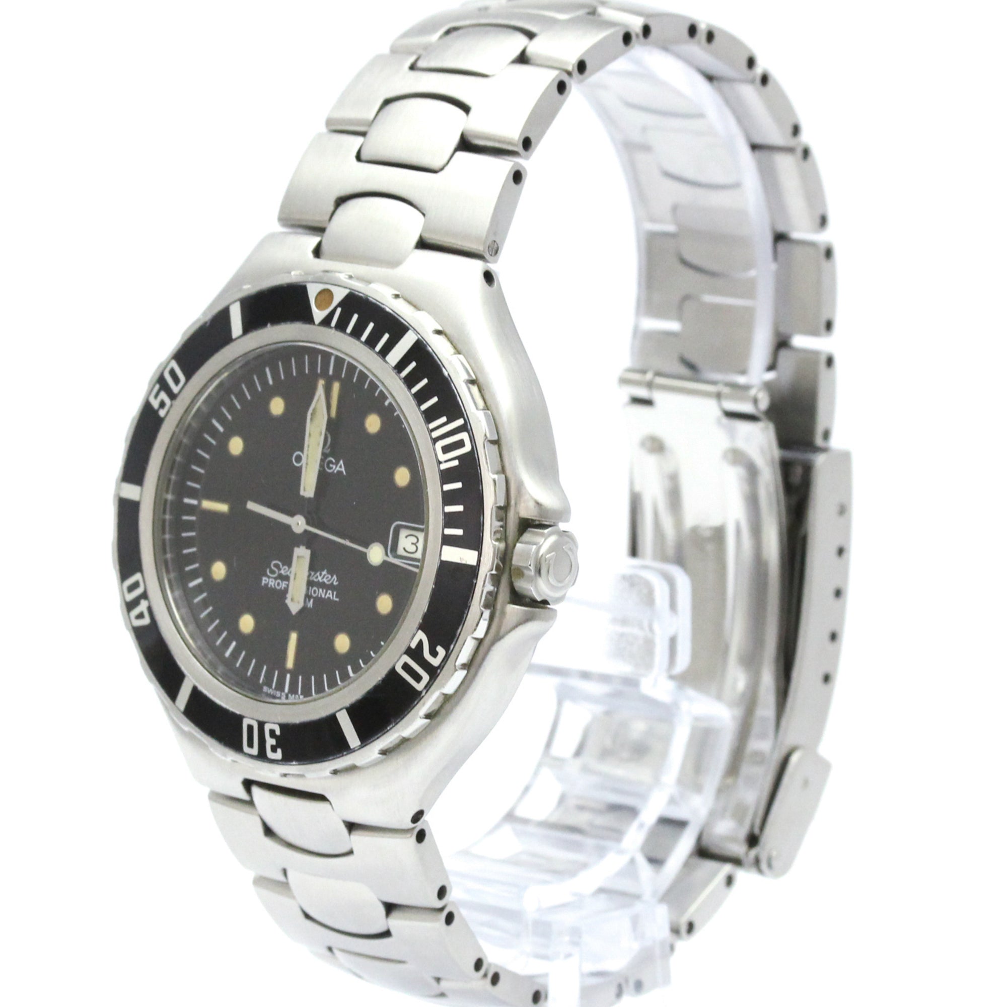 Omega Seamaster Professional 200 Pre Bond Chronometer Quartz Stainless Steel Watch (Pre-Owned)