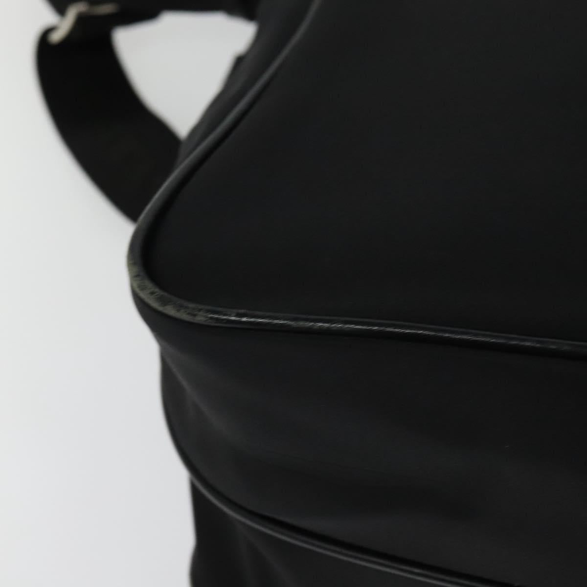 Burberry Nova Check Black Synthetic Shoulder Bag (Pre-Owned)
