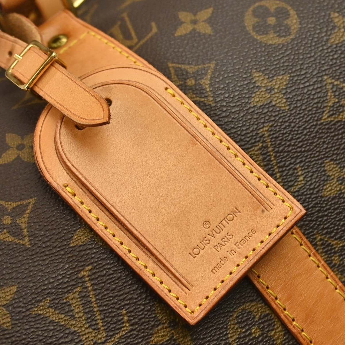 Louis Vuitton Keepall Monogram Canvas Brown Canvas Travel Bag Bag (Pre-Owned)