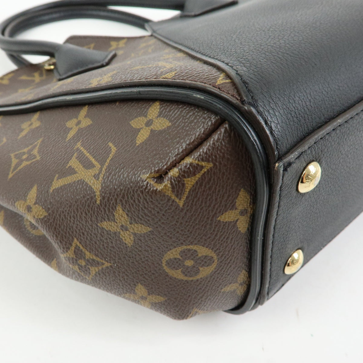 Louis Vuitton Kimono Monogram Canvas And Leather Brown Canvas Handbag (Pre-Owned)