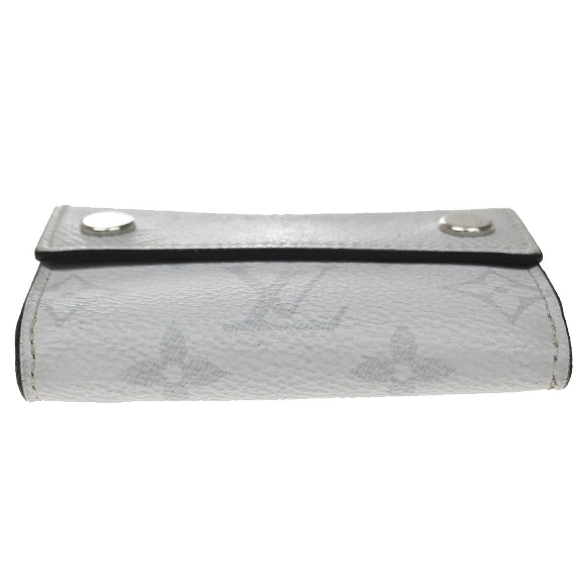 Louis Vuitton Discovery Monogram Taigarama White Leather Wallets Accessory (Pre-Owned)