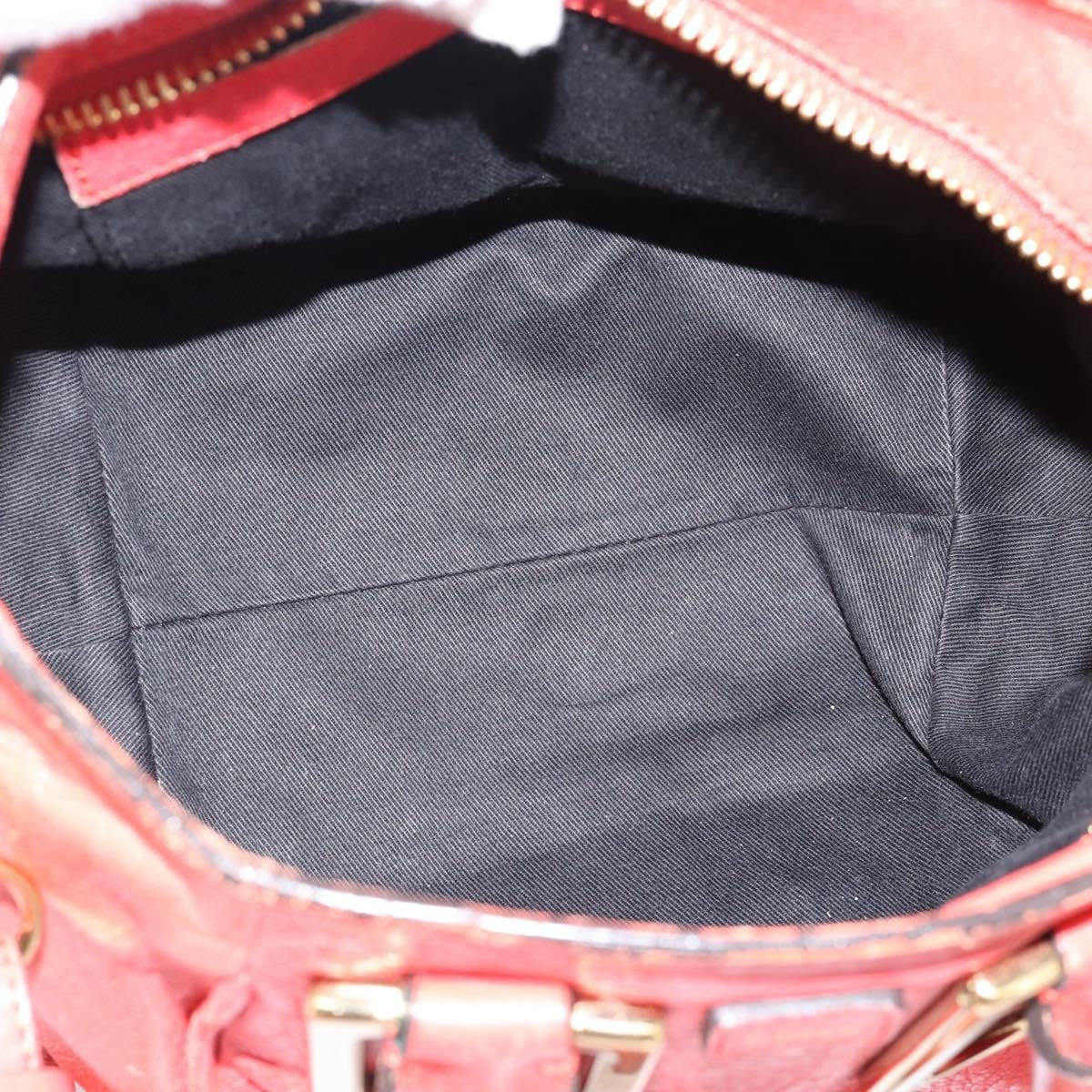 Chloe Ethel Leather Red Leather Handbag (Pre-Owned)