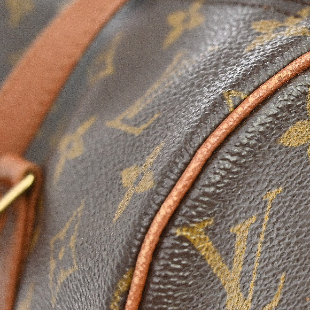 Louis Vuitton Papillon Monogram Canvas Brown Canvas Handbag (Pre-Owned)