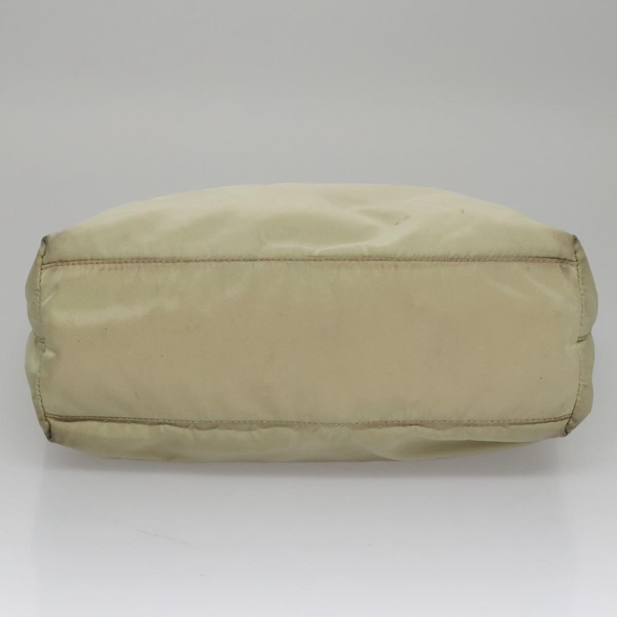 Prada Beige Synthetic Handbag (Pre-Owned)