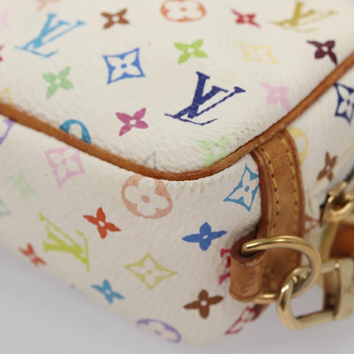 Louis Vuitton Wapiti White Canvas Clutch Bag (Pre-Owned)