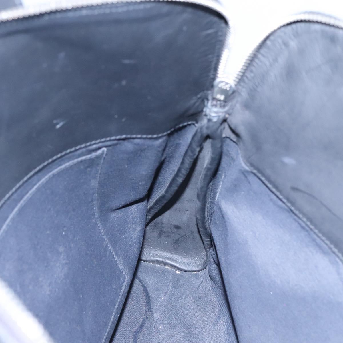 Hermès Heeboo Black Canvas Handbag (Pre-Owned)