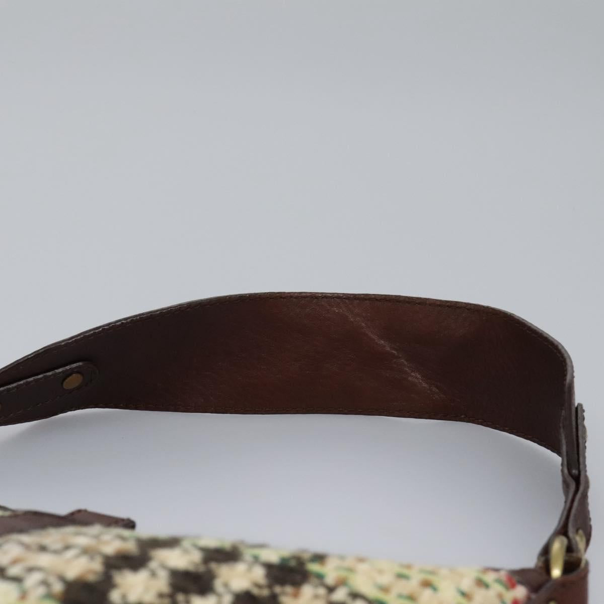 Burberry House Check Multicolour Tweed Shoulder Bag (Pre-Owned)