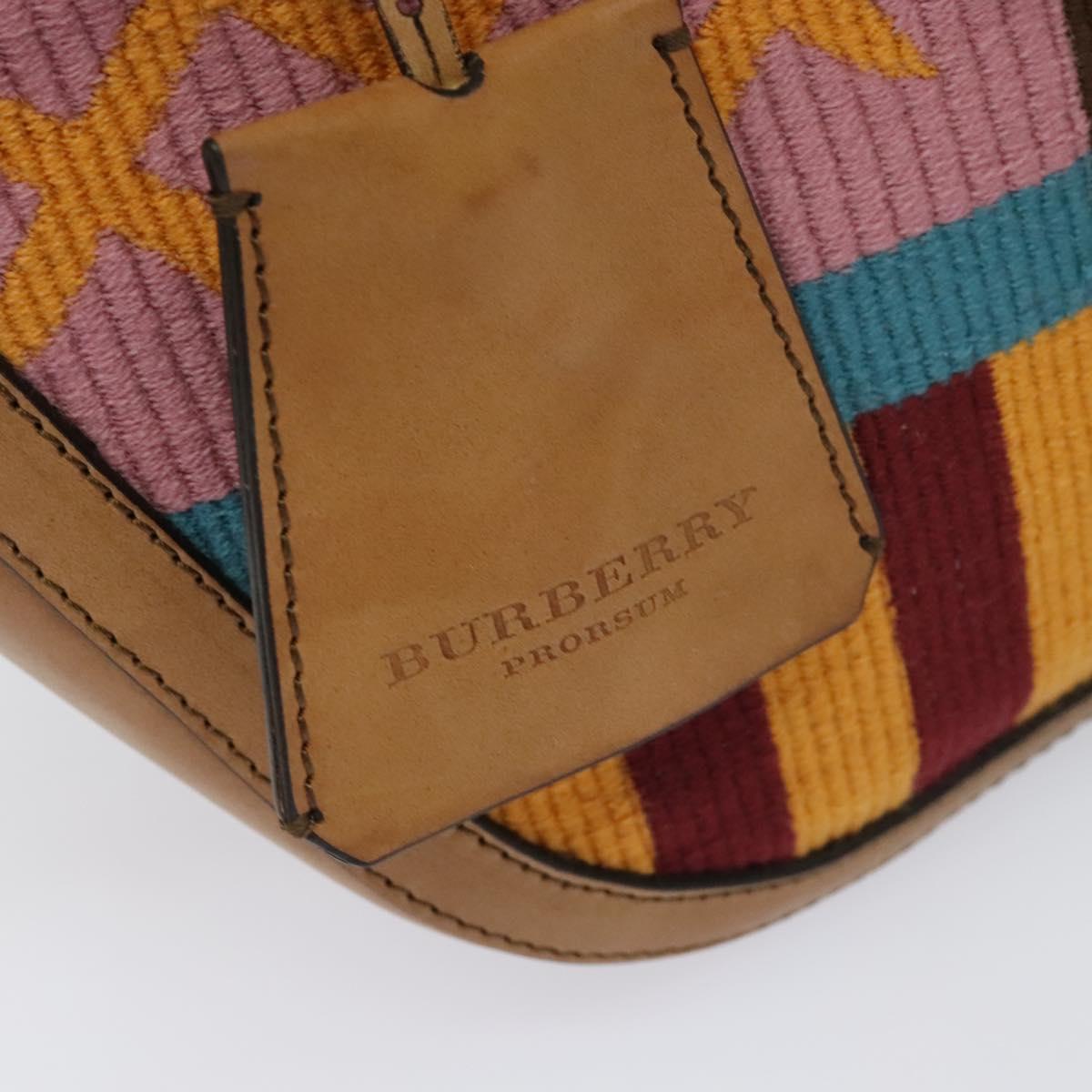 Burberry Prorsum Multicolour Canvas Handbag (Pre-Owned)