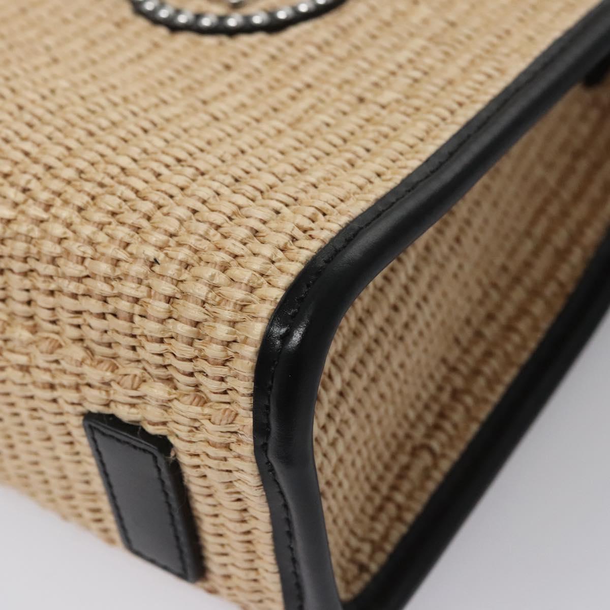 Versace Medusa Beige Canvas Tote Bag (Pre-Owned)