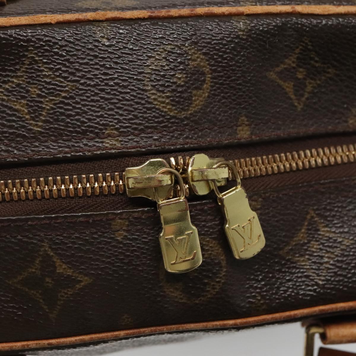 Louis Vuitton Excentri Cité Brown Canvas Handbag (Pre-Owned)