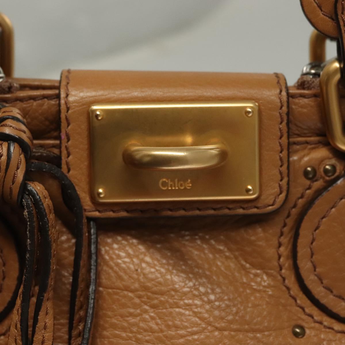 Chloé Paddington Brown Leather Handbag (Pre-Owned)