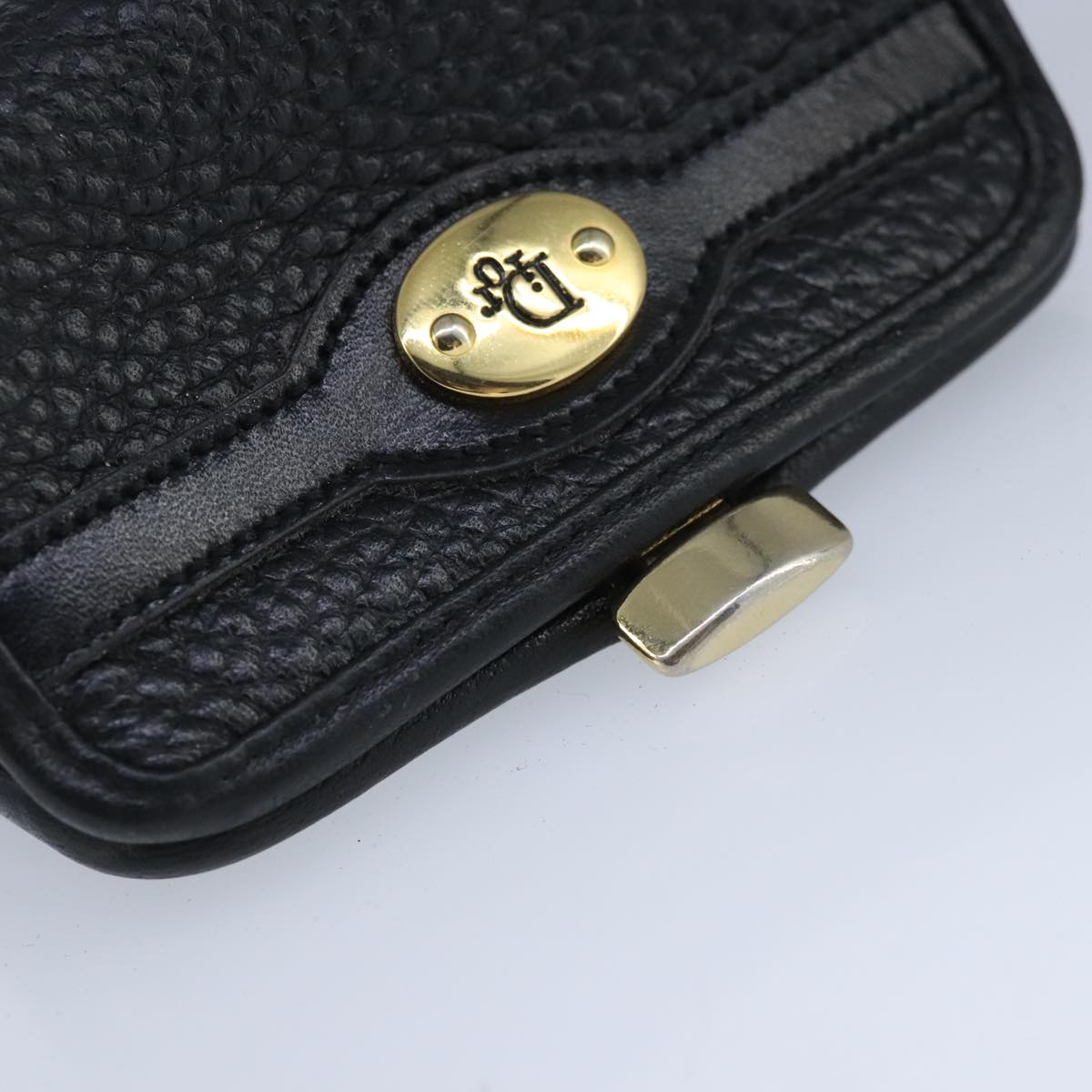 Dior Black Leather Wallet (Pre-Owned)