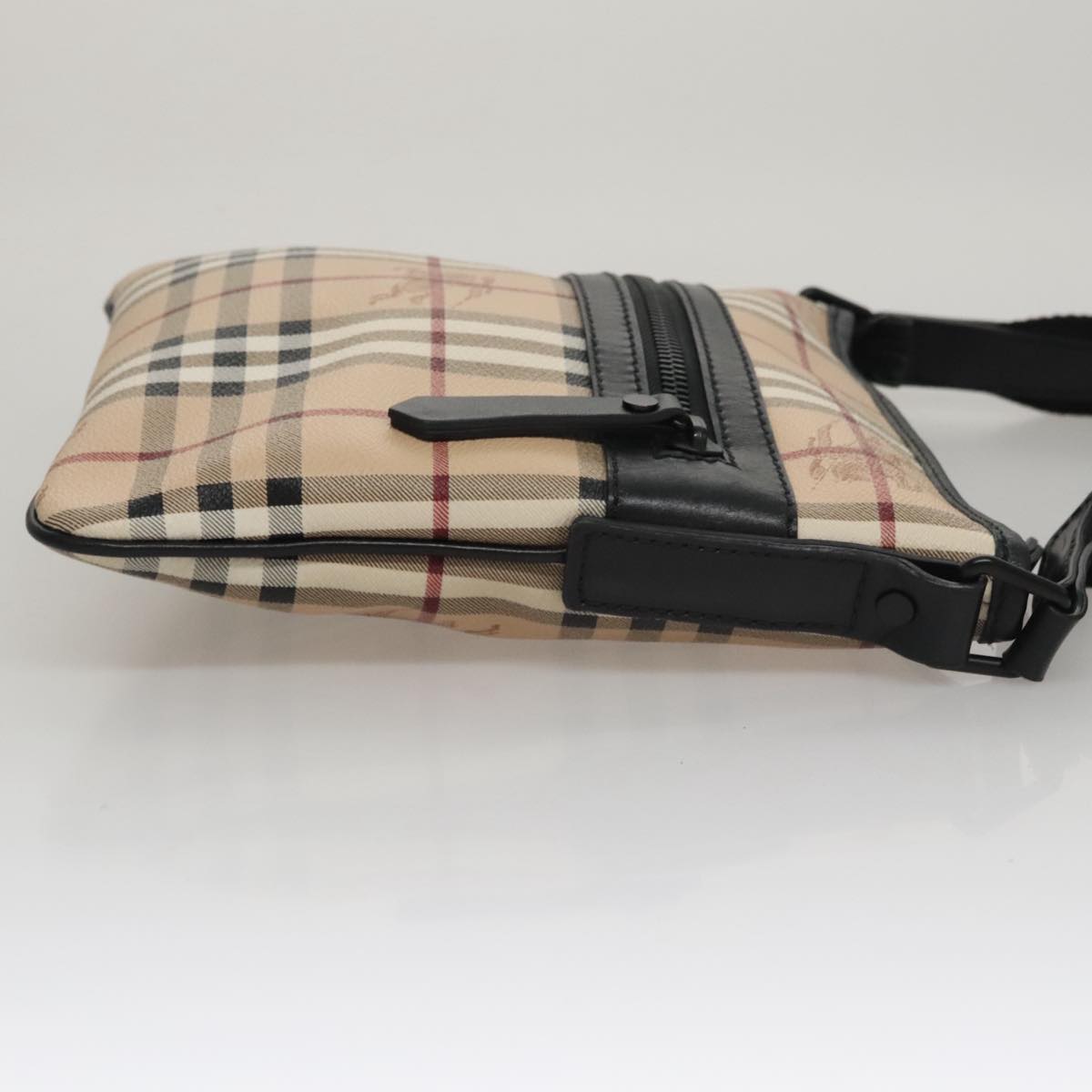 Burberry Nova Check Beige Ceramic Shoulder Bag (Pre-Owned)