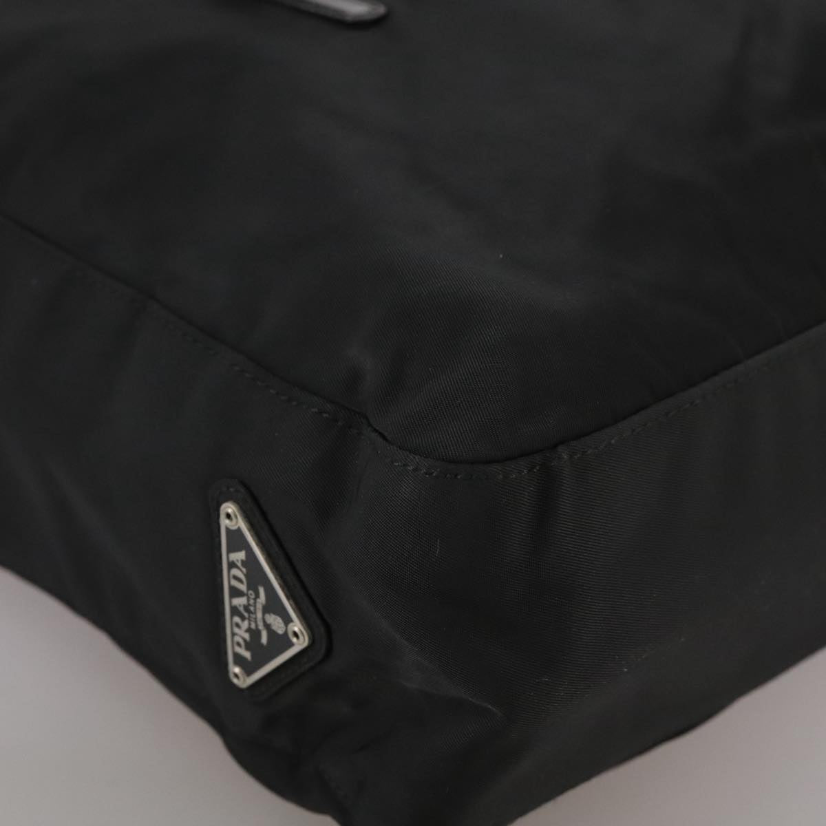 Prada Black Synthetic Shoulder Bag (Pre-Owned)