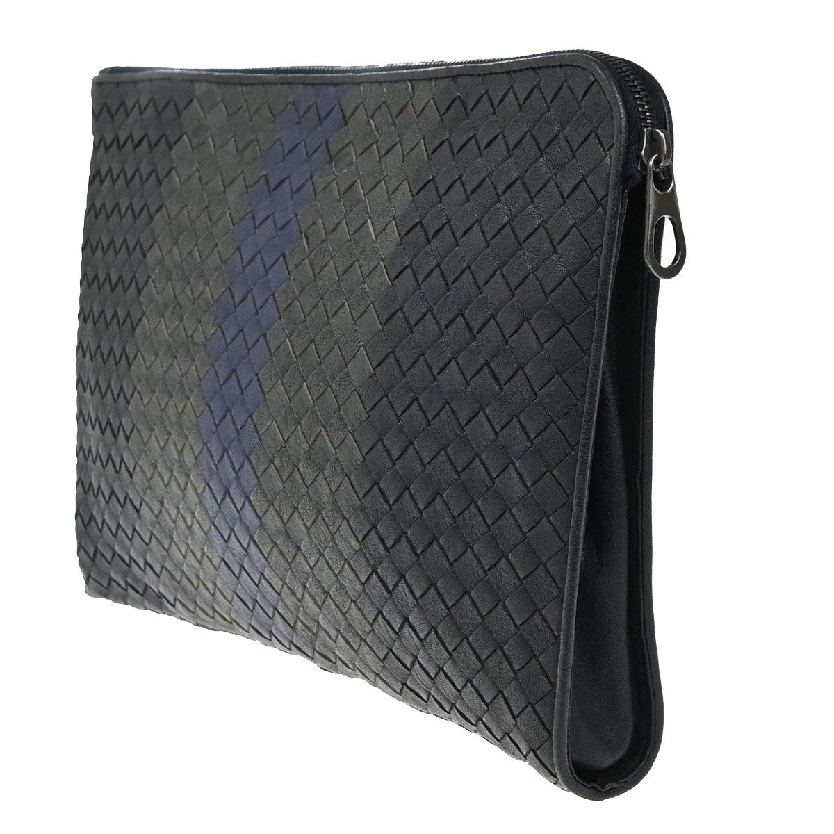 Bottega Veneta Portfolio Intrecciato Nappa Multicolour Leather Clutche & Pouche Bag (Pre-Owned)