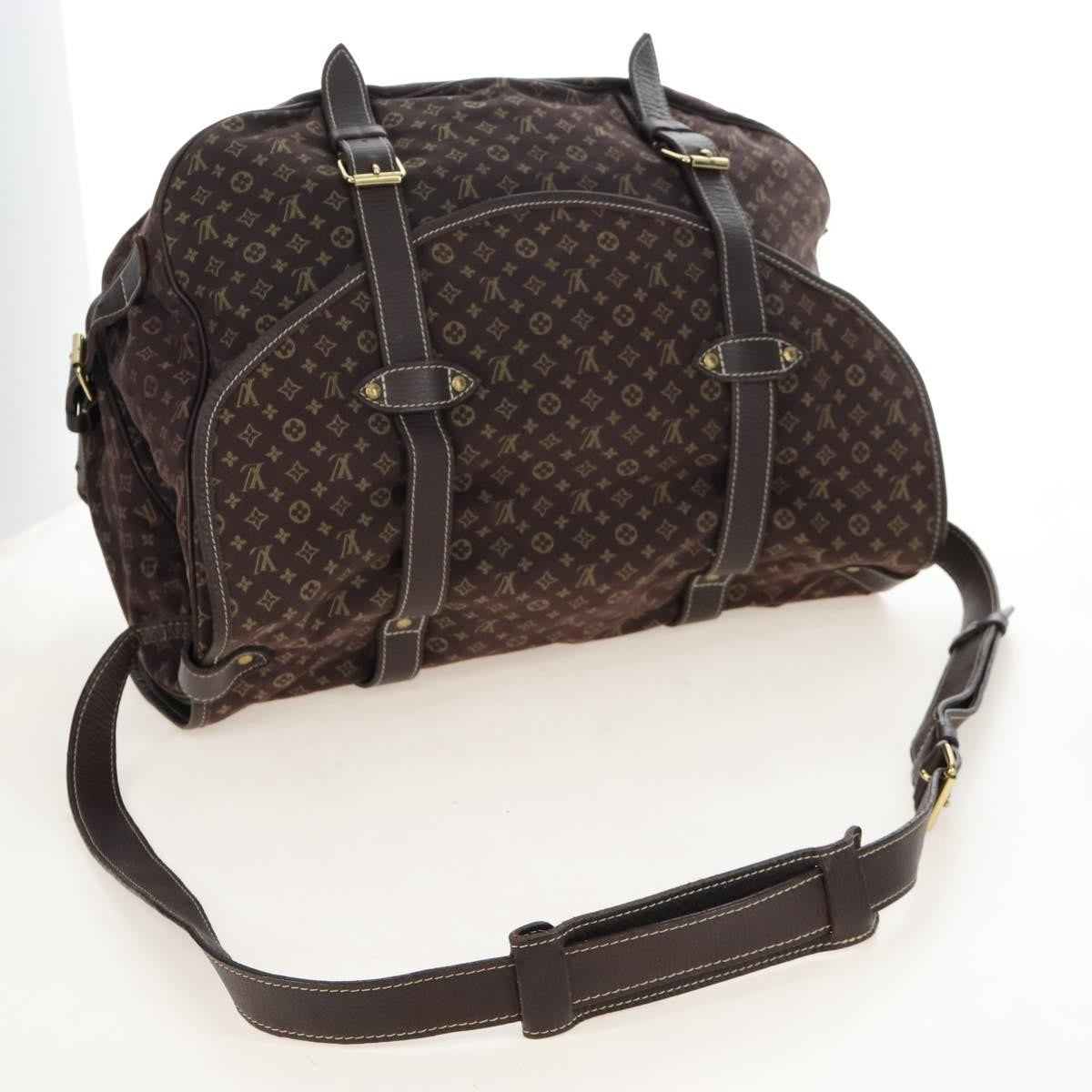 Louis Vuitton Saumur Mini Lin Brown Canvas Shoulder Bag Bag (Pre-Owned)
