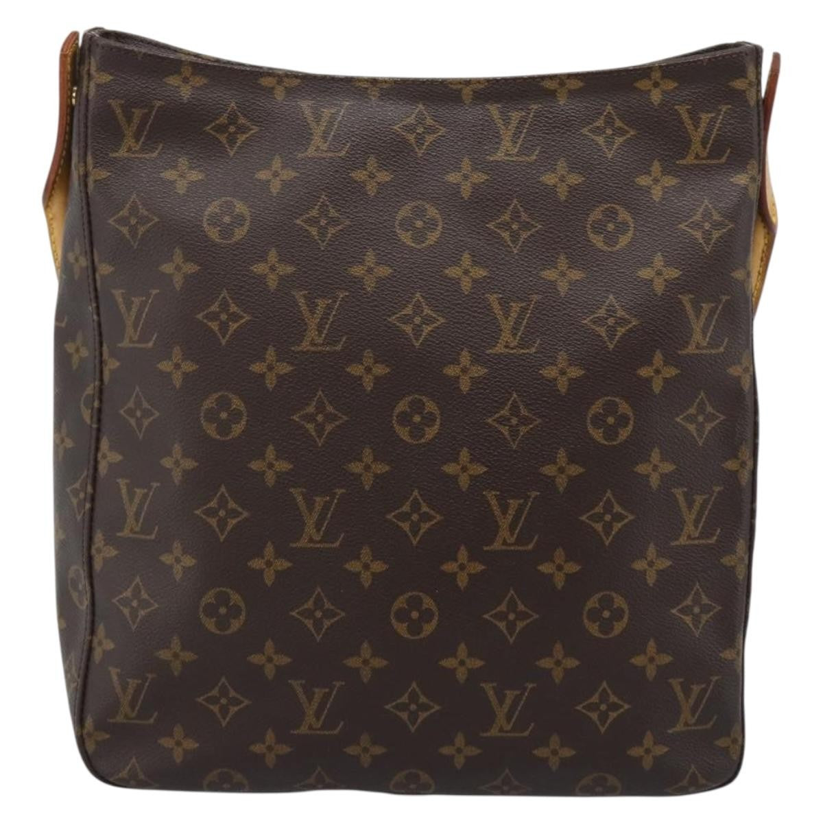 Louis Vuitton Looping Monogram Canvas Brown Canvas Handbag (Pre-Owned)