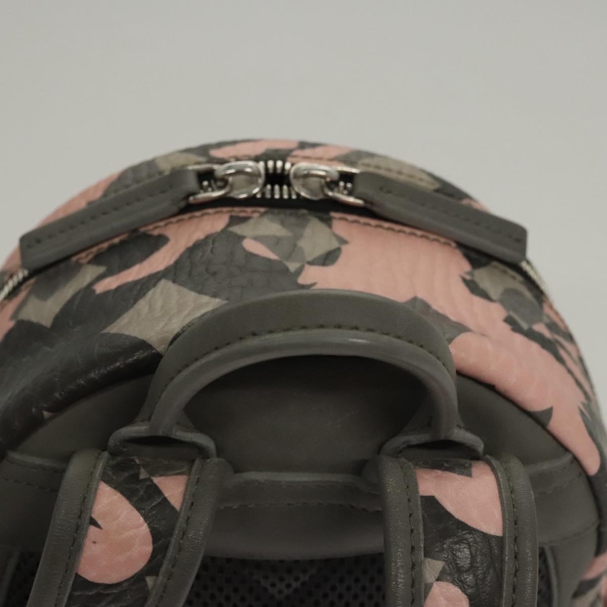 MCM Pink Canvas Backpack Bag (Pre-Owned)
