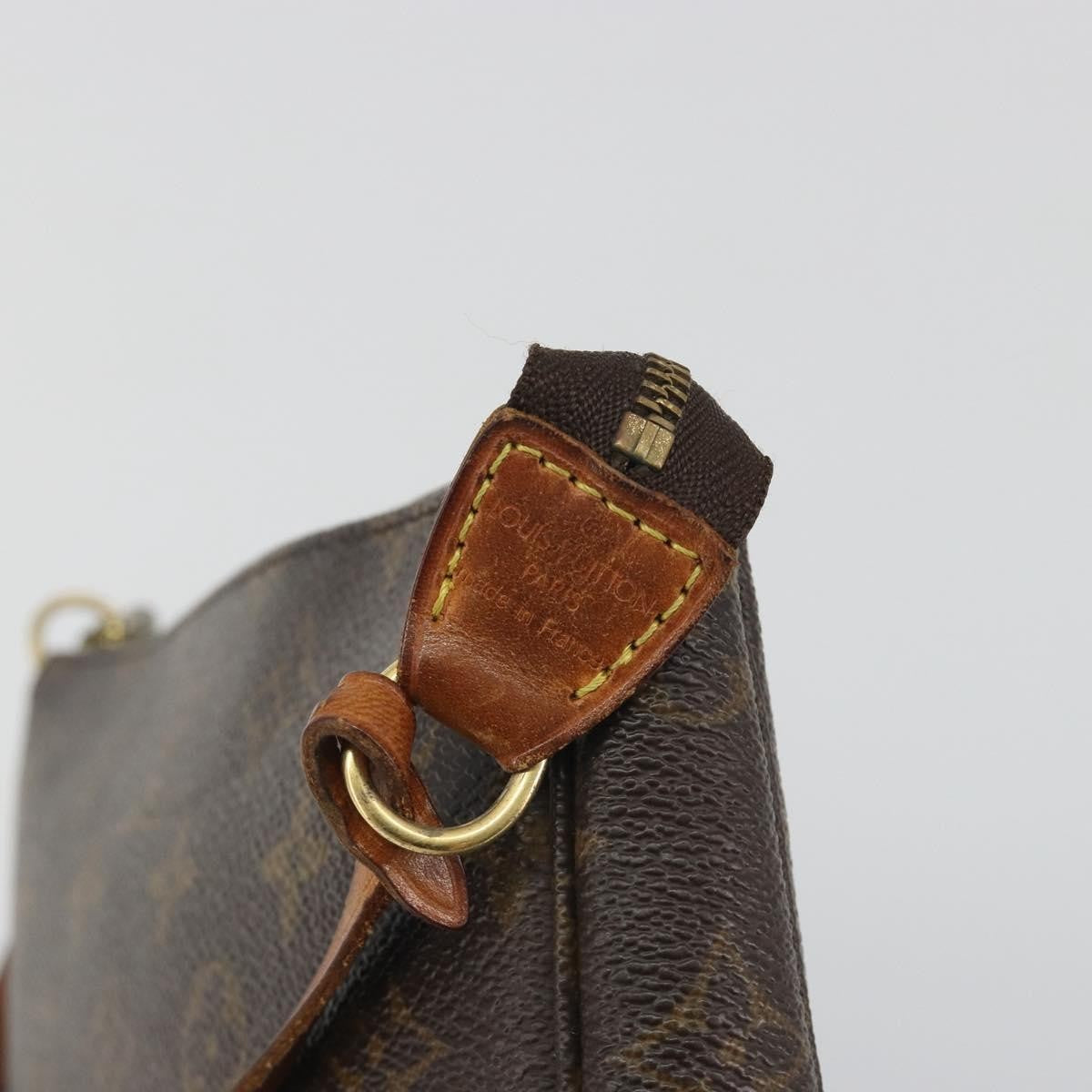 Louis Vuitton Pochette Accessoires Monogram Brown Canvas Clutche & Pouche Bag (Pre-Owned)