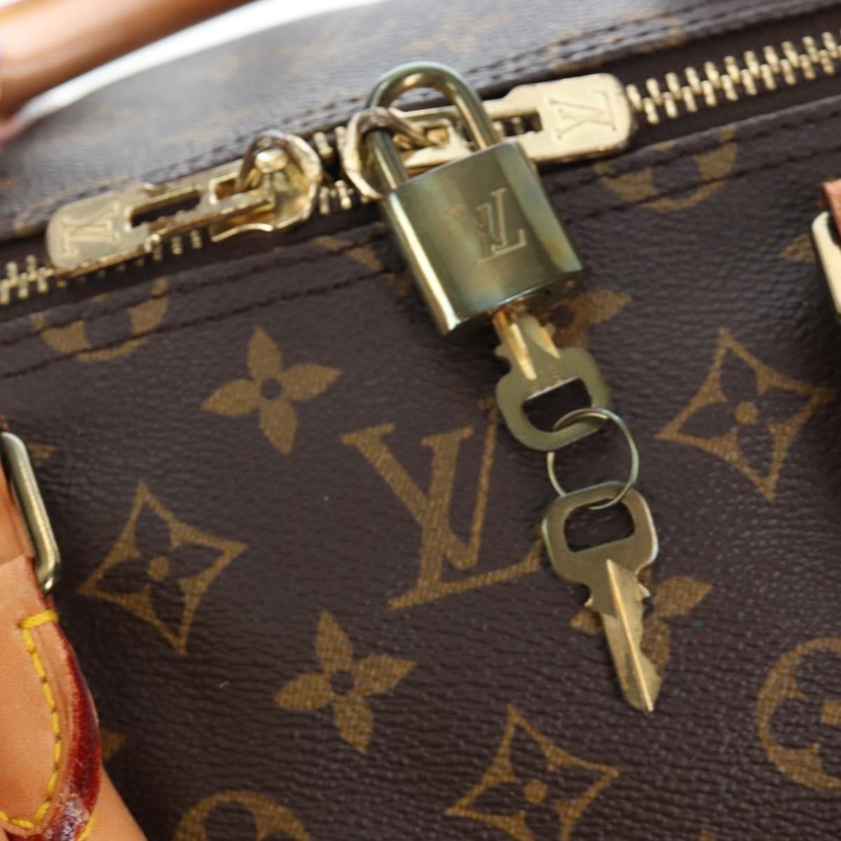 Louis Vuitton Keepall Monogram Canvas Brown Canvas Travel Bag Bag (Pre-Owned)