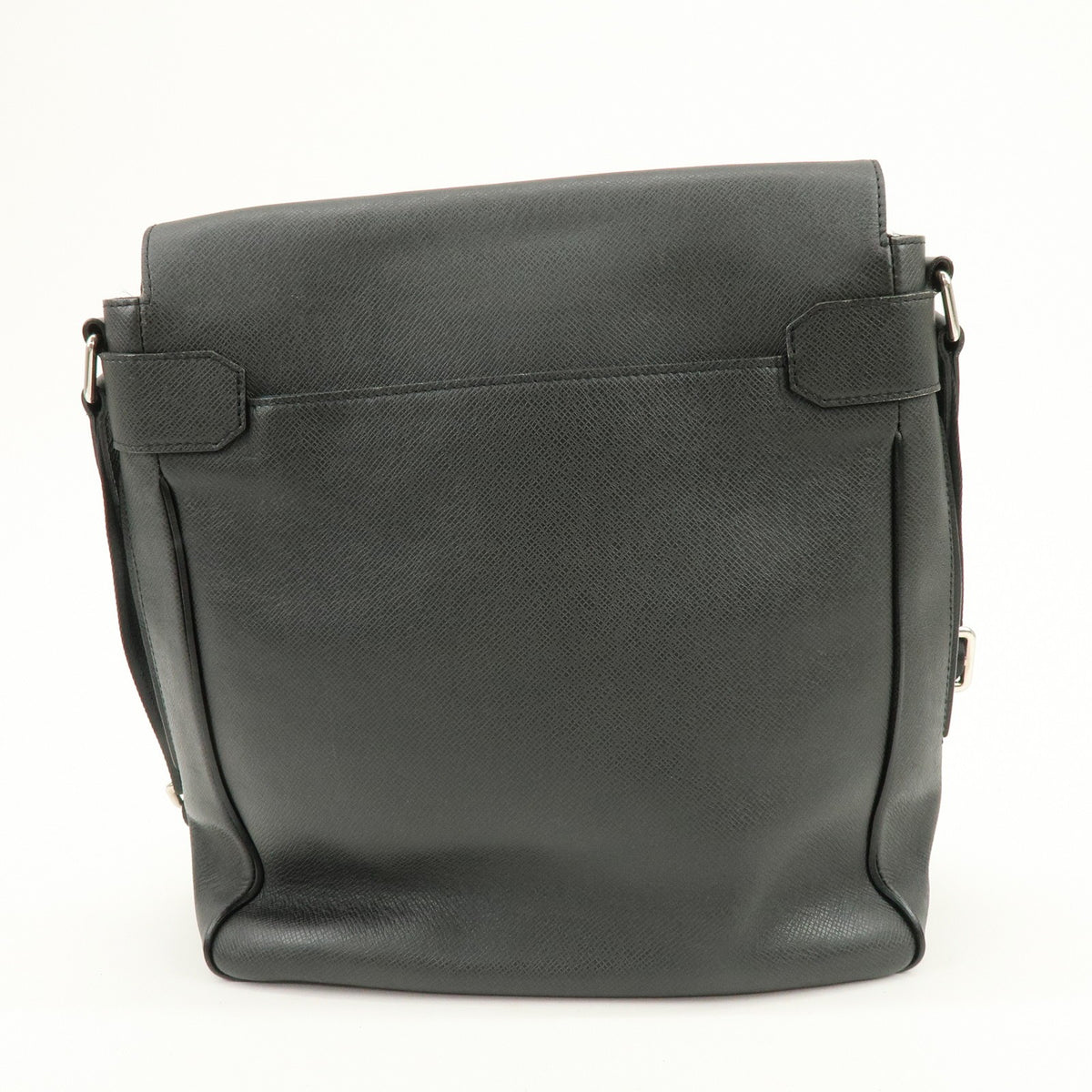 Louis Vuitton Roman Taiga Leather Gray Leather Handbag (Pre-Owned)