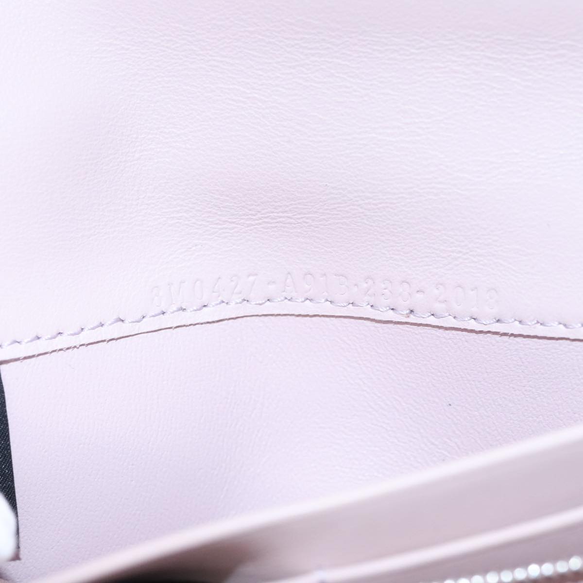 Fendi Peekaboo Pink Leather Wallet (Pre-Owned)