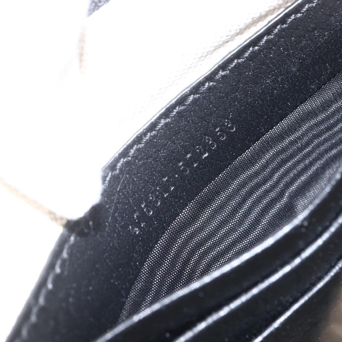 Gucci Gg Marmont Leather Black Leather Clutche & Pouche Bag (Pre-Owned)