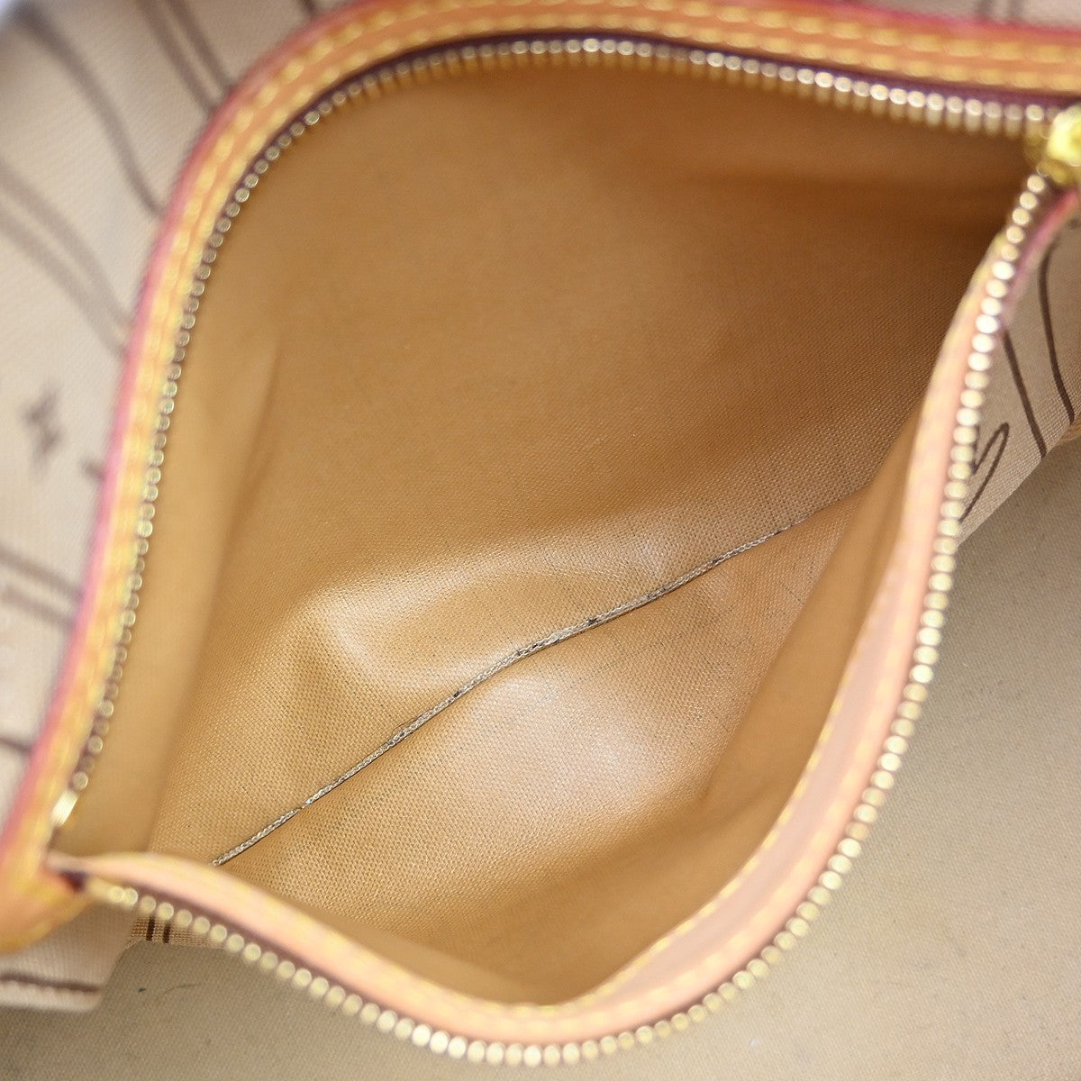 Louis Vuitton Neverfull Tote Monogram Canvas Brown Canvas Tote Bag Bag (Pre-Owned)