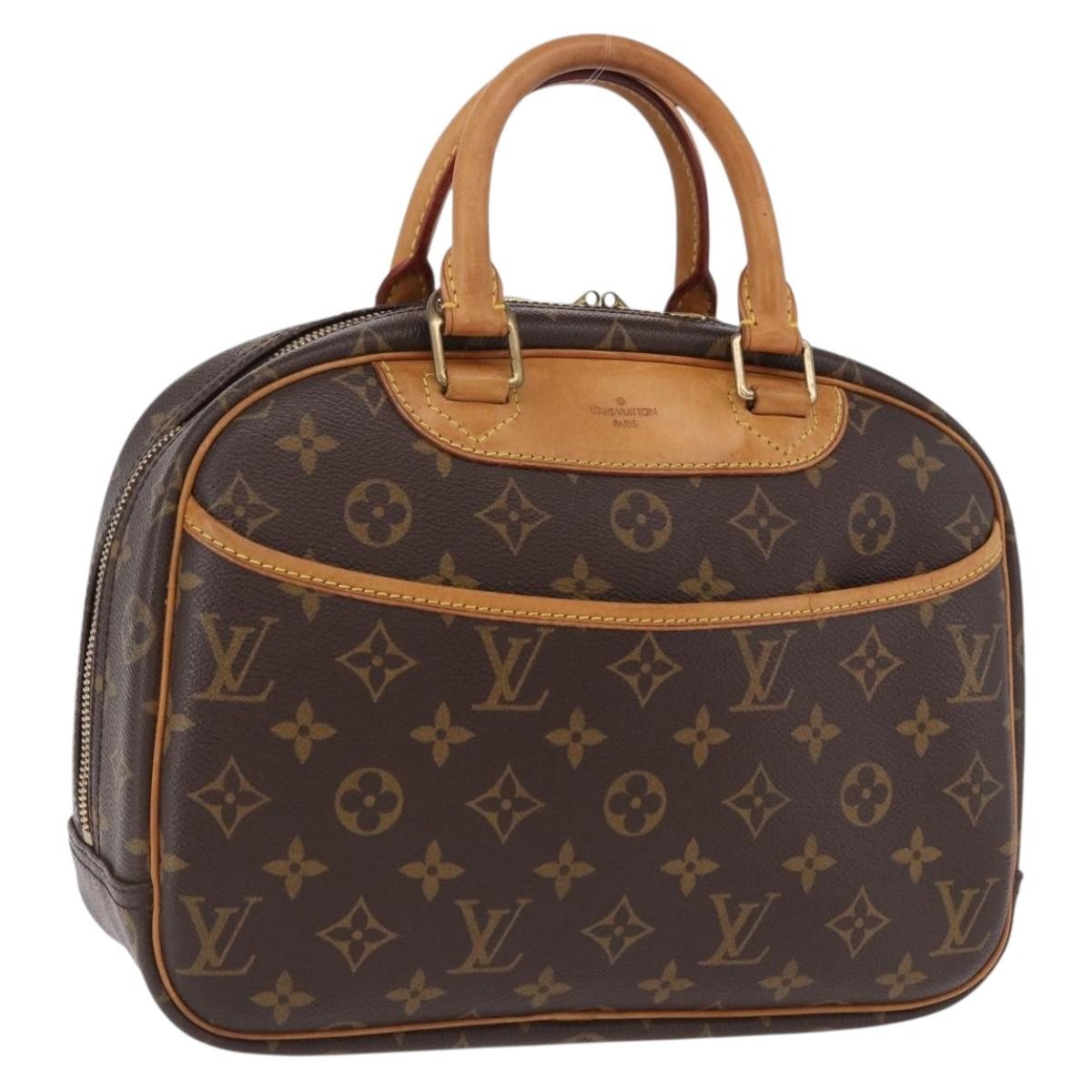 Louis Vuitton Trouville Monogram Canvas Brown Canvas Handbag (Pre-Owned)