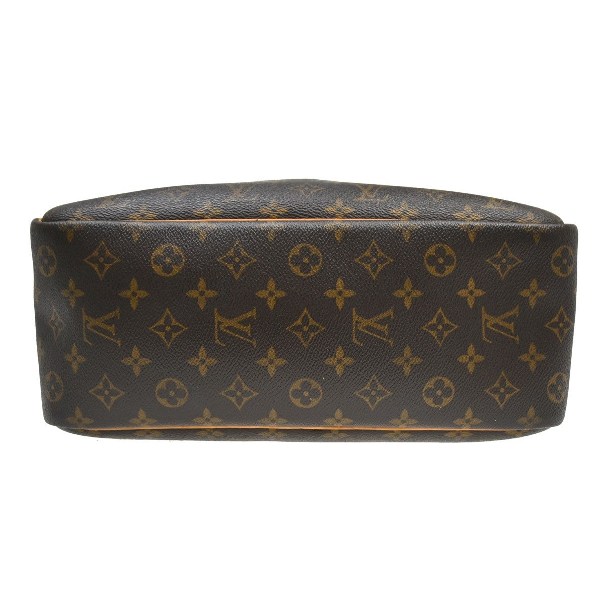 Louis Vuitton Deauville Monogram Brown Canvas Handbag (Pre-Owned)