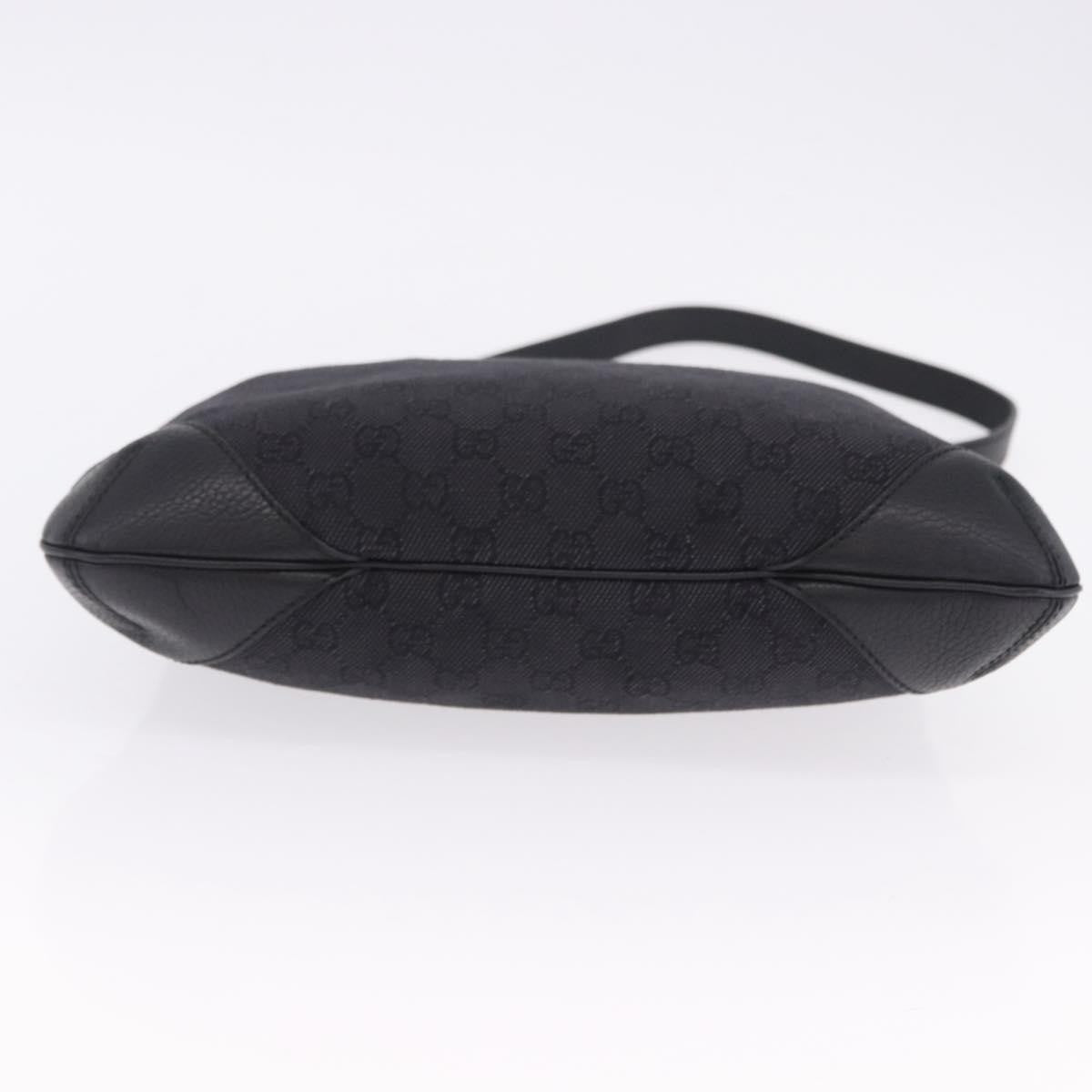 Gucci Original Messenger Gg Canvas And Leather Black Canvas Shoulder Bag Bag (Pre-Owned)
