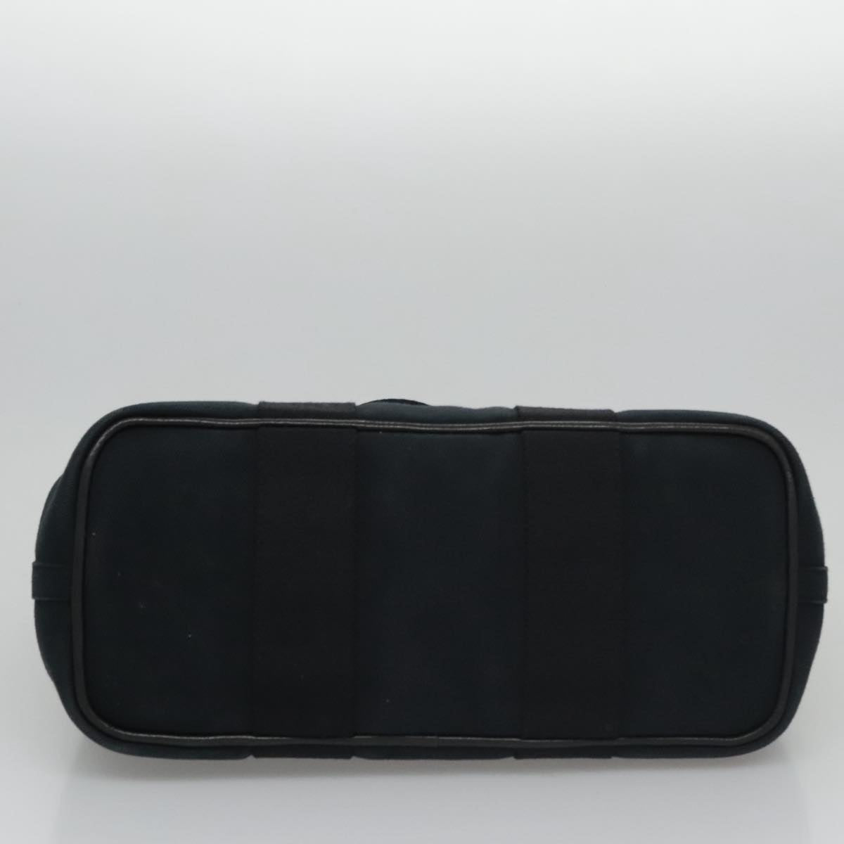 Hermès Valparaiso Black Canvas Handbag (Pre-Owned)