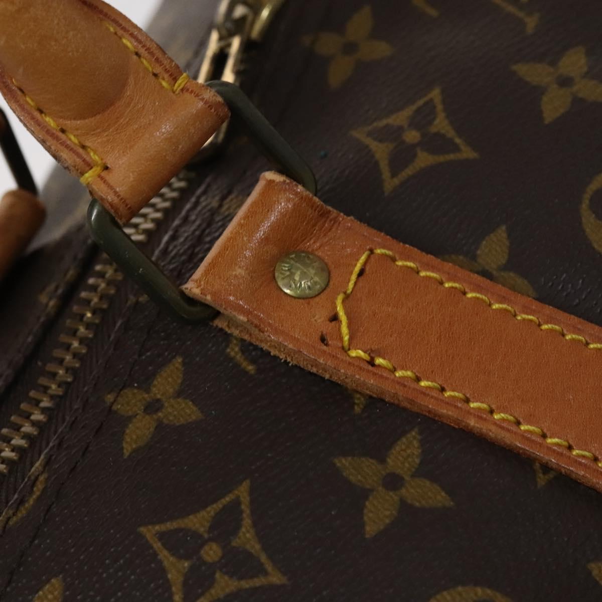 Louis Vuitton Keepall 60 Brown Canvas Travel Bag (Pre-Owned)