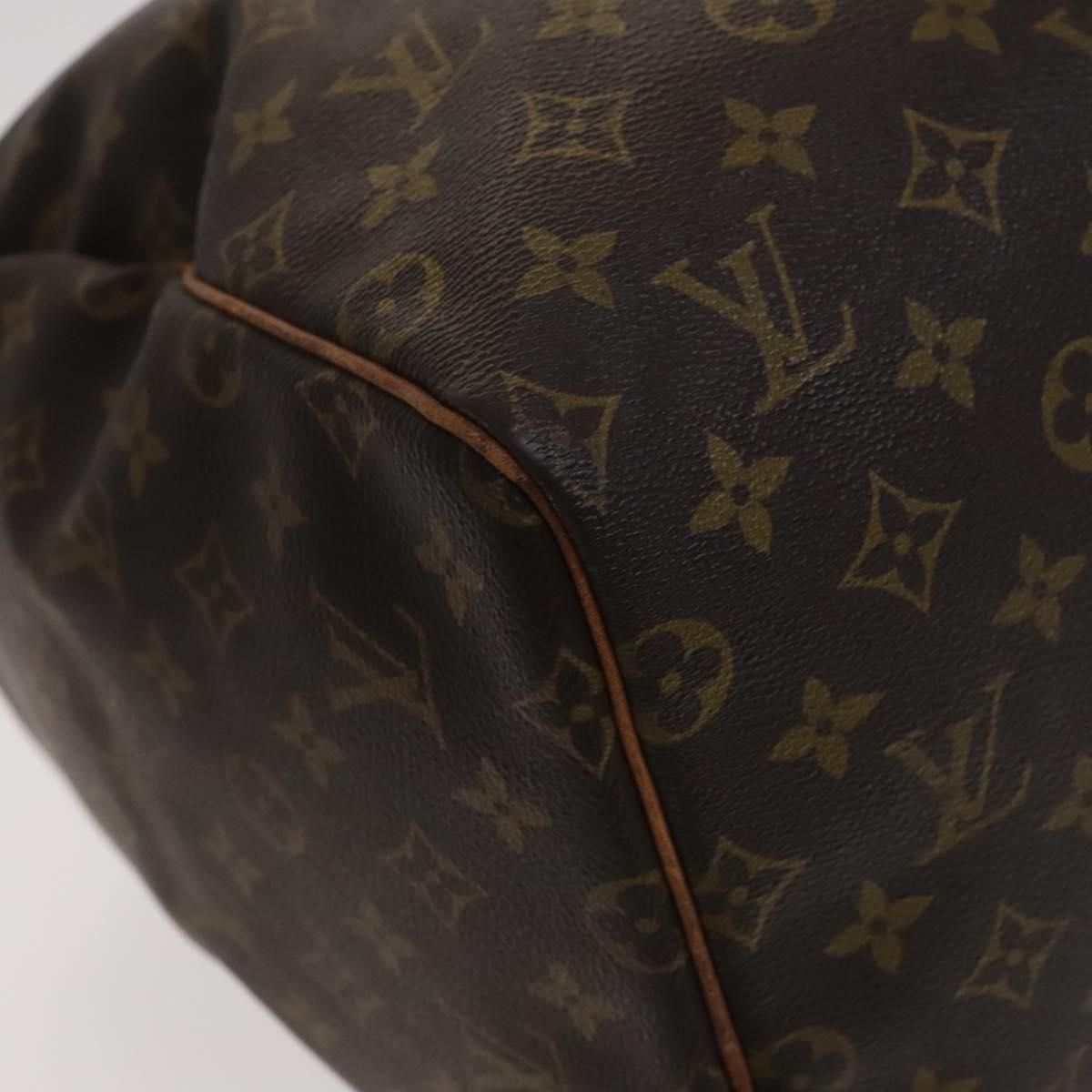 Louis Vuitton Keepall 55 Brown Canvas Travel Bag (Pre-Owned)