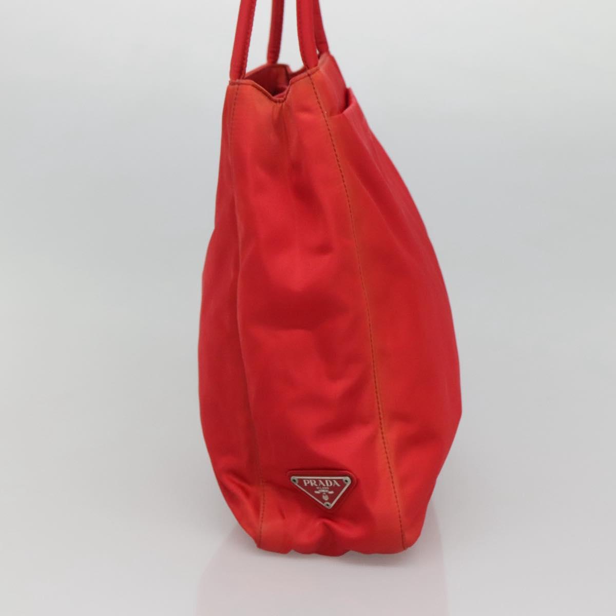 Prada Re-Nylon Red Synthetic Shoulder Bag (Pre-Owned)