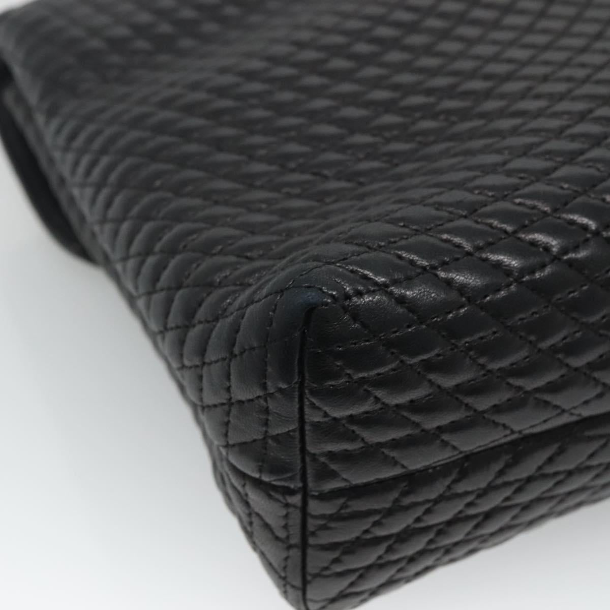 Bally Black Leather Handbag (Pre-Owned)