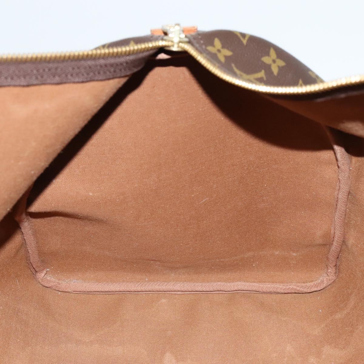 Louis Vuitton Keepall 55 Brown Canvas Travel Bag (Pre-Owned)