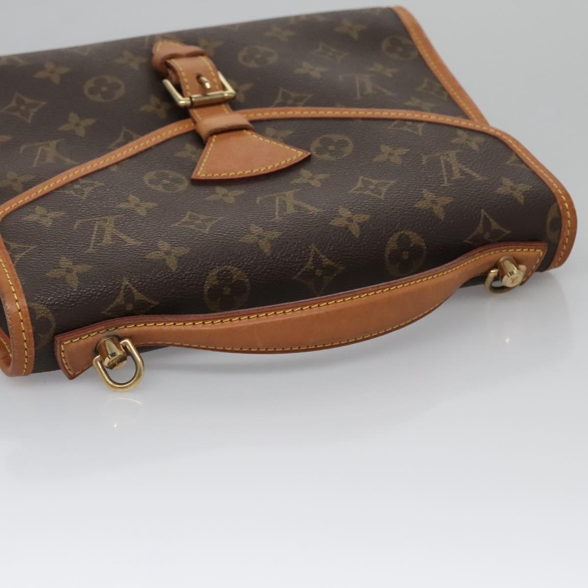 Louis Vuitton Bel Air Brown Canvas Briefcase Bag (Pre-Owned)