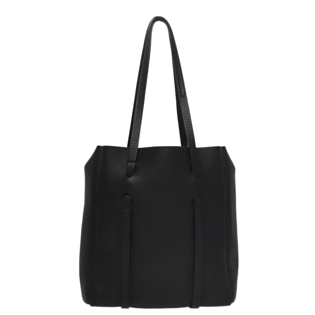 Balenciaga Everyday Black Leather Tote Bag (Pre-Owned)