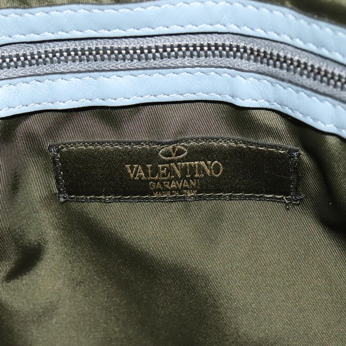 Valentino Garavani Green Nylon Tote Bag (Pre-Owned)