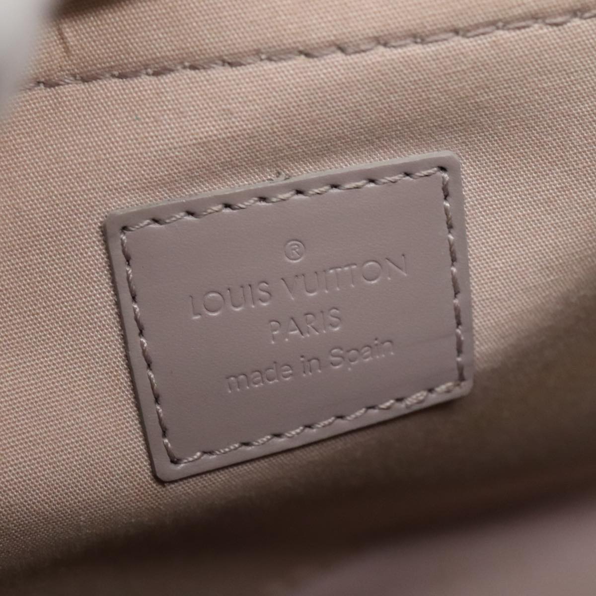 Louis Vuitton Croisette Brown Leather Tote Bag (Pre-Owned)