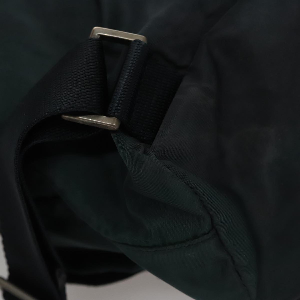 Prada Re-Nylon Green Synthetic Backpack Bag (Pre-Owned)