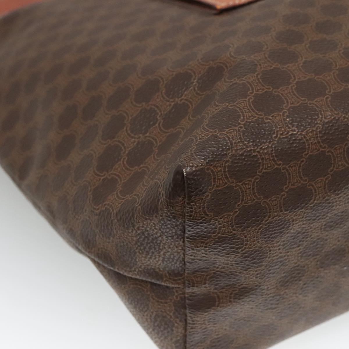Céline Macadam Brown Canvas Tote Bag (Pre-Owned)