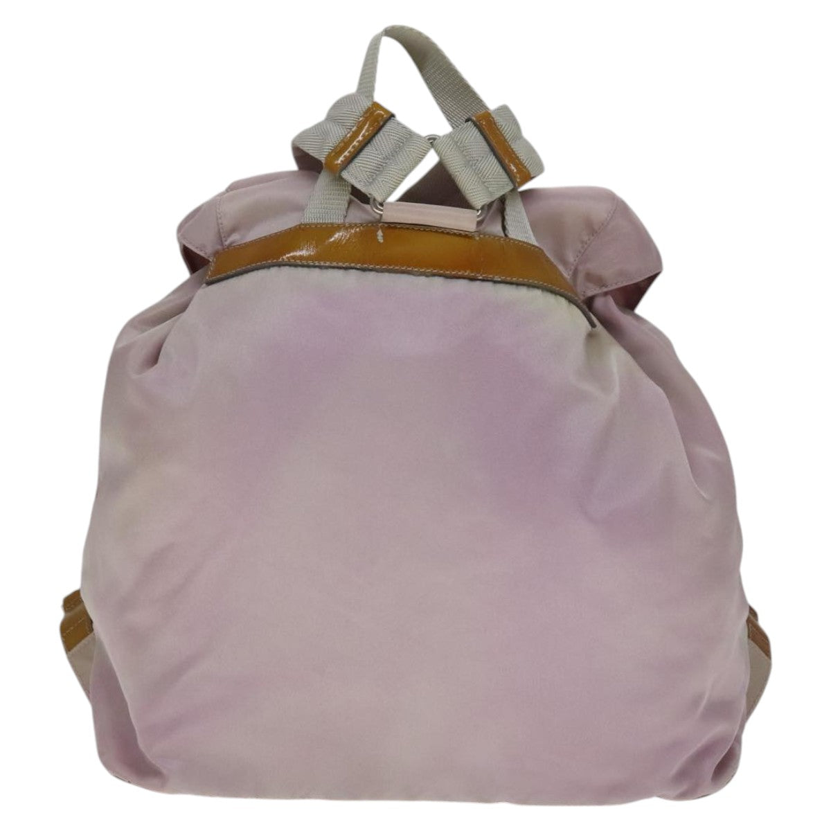 Prada Re-Nylon Pink Synthetic Backpack Bag (Pre-Owned)