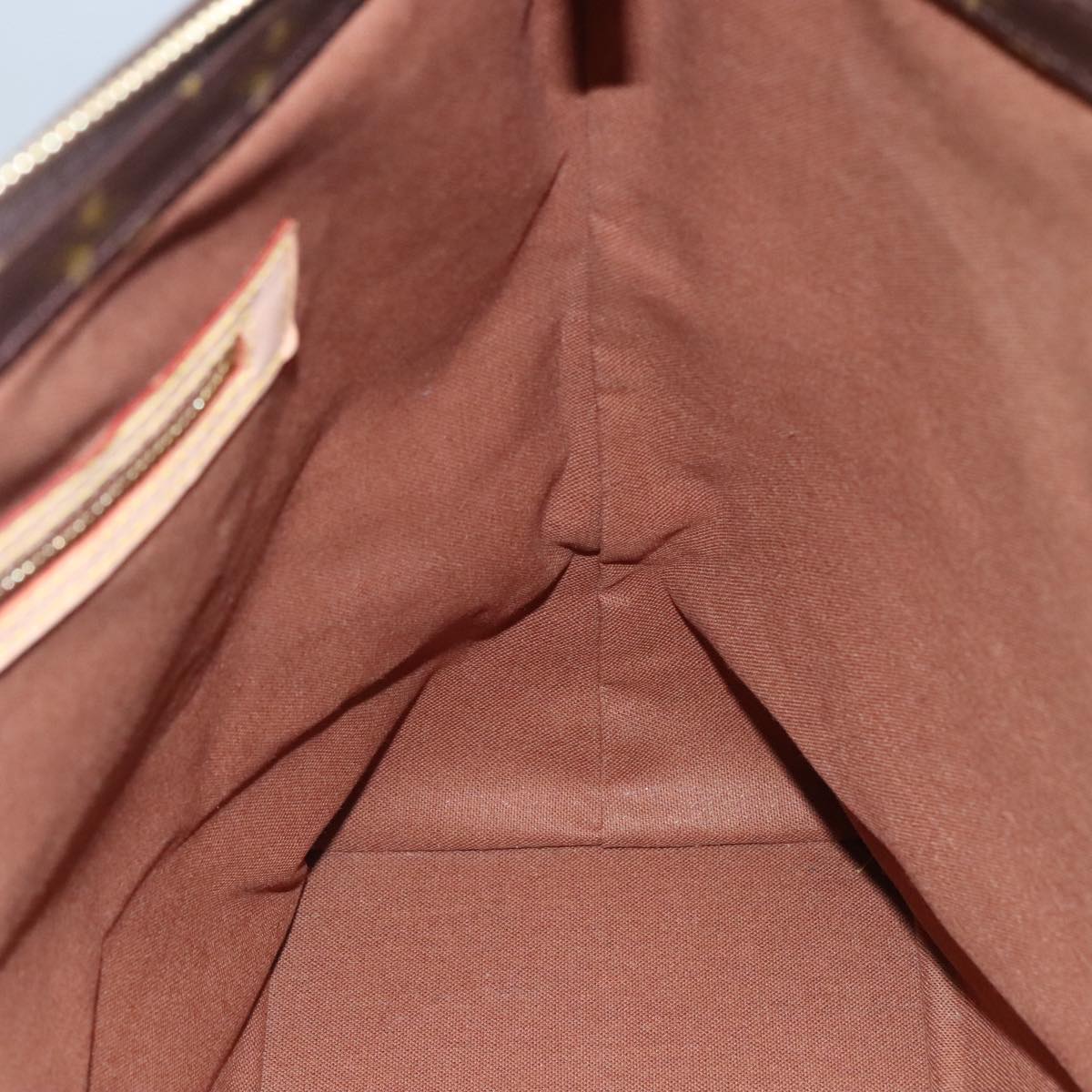 Louis Vuitton Cabas Mezzo Brown Canvas Tote Bag (Pre-Owned)