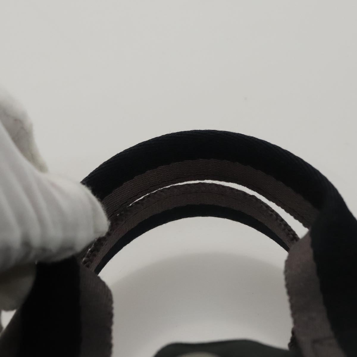 Hermès Fourre Tout Black Canvas Handbag (Pre-Owned)
