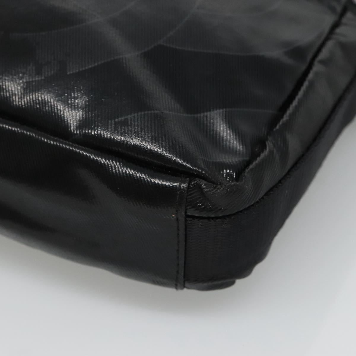 Chanel Sport Line Black Canvas Shoulder Bag (Pre-Owned)
